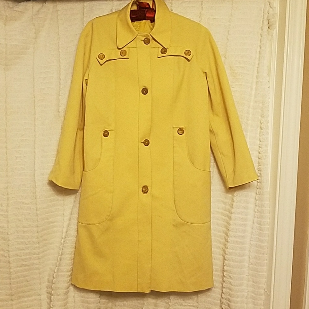 Outer banks pea coat yellow